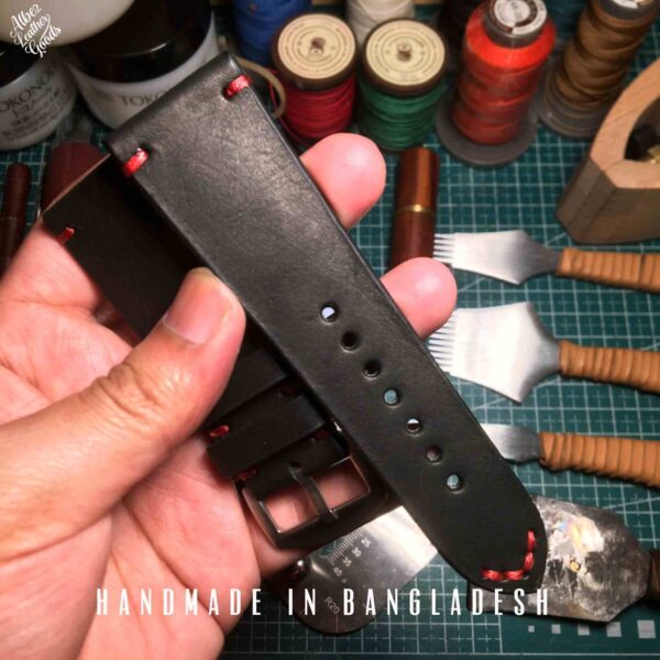 Leather Watch Strap Made of Cow Hide