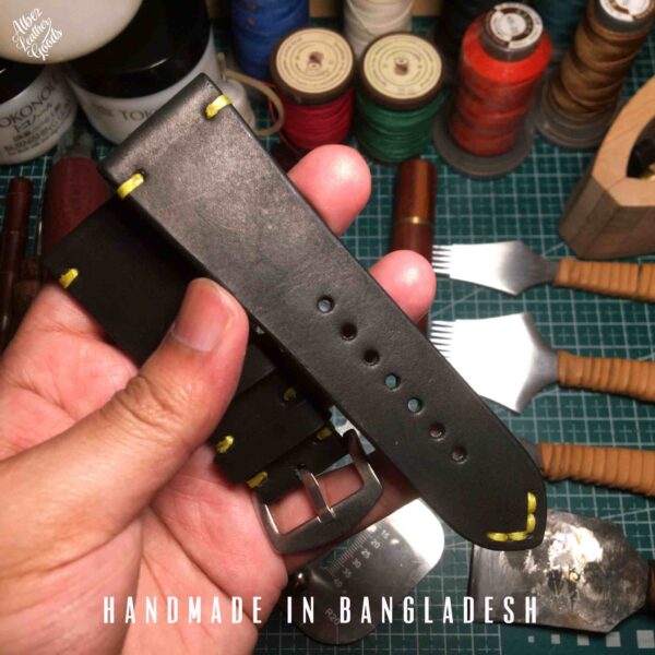 Leather Watch Strap Made of Cow Hide - Image 3